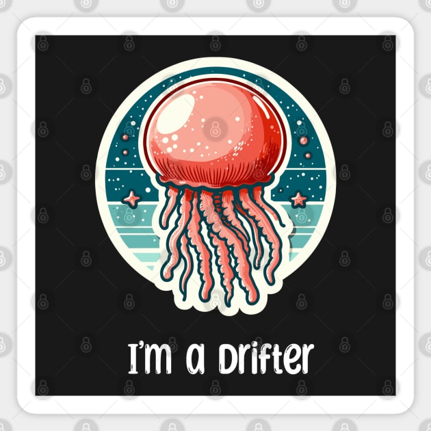 Jellyfish Pun Sticker by dinokate